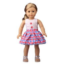 Doll Flamingo Summer Clothes 15 Styles Skirt Dress Accessories Fit 18 Inch American&43 Cm Baby New Born Doll Generation Gifts