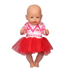Doll Flamingo Summer Clothes 15 Styles Skirt Dress Accessories Fit 18 Inch American&43 Cm Baby New Born Doll Generation Gifts