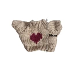 Doll Sweater Outfits, Trendy Role Playing Costume Accessories, Doll Clothes for 6inch Doll Dress Up Doll Baby Doll