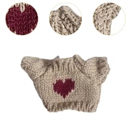 Doll Sweater Outfits, Trendy Role Playing Costume Accessories, Doll Clothes for 6inch Doll Dress Up Doll Baby Doll