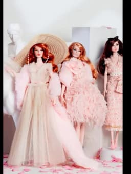 32cm Supermodel Doll Clothes Suit European Fashion Classic Little Black Dress Exquisite Accessories Set DIY Toy Collector Gifts