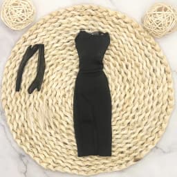 32cm Supermodel Doll Clothes Suit European Fashion Classic Little Black Dress Exquisite Accessories Set DIY Toy Collector Gifts