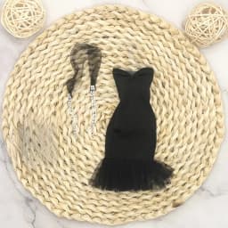 32cm Supermodel Doll Clothes Suit European Fashion Classic Little Black Dress Exquisite Accessories Set DIY Toy Collector Gifts