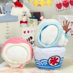 10cm Doll Clothes Cotton Doll Accessories Accessory Essert Series Labubu Line Puppy Cotton Doll Dress Cake Cone