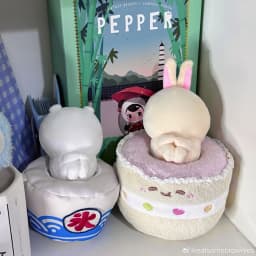 10cm Doll Clothes Cotton Doll Accessories Accessory Essert Series Labubu Line Puppy Cotton Doll Dress Cake Cone