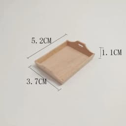 1/12 Dollhouse Miniature Wooden Bed Mini 8 Styles Chairs Model Toys Doll House Simulation Furniture Cabinet Bed Model