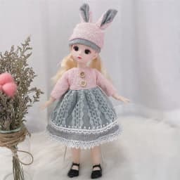Doll Princess Dress for 30cm 1/6 BJD Doll Doll Princess Dress 21 Detachable Joint Accessories DIY Doll Outfit Doll Dresses Skirt