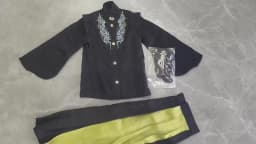 1/3 Doll's Clothes Suit for 75cm Male Bjd Doll Ancient Style Top+skirt+waist Chain Dress Up Gift Toys Doll Accessories, No Doll