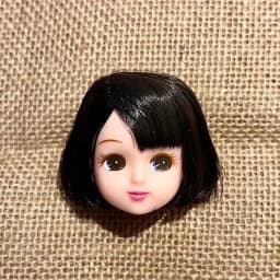 short long hair doll heads licca colorful hair girls boys doll head