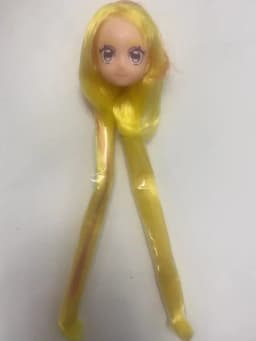 short long hair doll heads licca colorful hair girls boys doll head