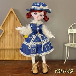 1/6 BJD Doll Outfit 30cm Casual Suit Change Clothes Lolita Dress for BJD Dolls Fashion Accessories