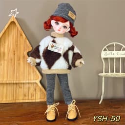 1/6 BJD Doll Outfit 30cm Casual Suit Change Clothes Lolita Dress for BJD Dolls Fashion Accessories