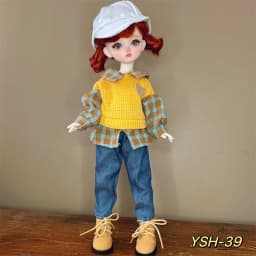 1/6 BJD Doll Outfit 30cm Casual Suit Change Clothes Lolita Dress for BJD Dolls Fashion Accessories