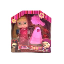 Masha and Bear Doll Accessories Vinyl Bear New 6.5-inch Vocal Birthday Gift for Children Vocal Birthday Gift for Children