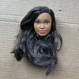1/6 Vintage Doll Heads Princess For 30cm Solid Male Soldier Sculpt Female Children Playing Birthday Gifts