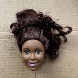 1/6 Vintage Doll Heads Princess For 30cm Solid Male Soldier Sculpt Female Children Playing Birthday Gifts