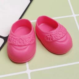 1 pairs Fashion Doll Shoes Boots PVC Cute Dolls Stand Other Accessories 10 Styles General-Purpose Doll Body Shoes for 17cm Dolls