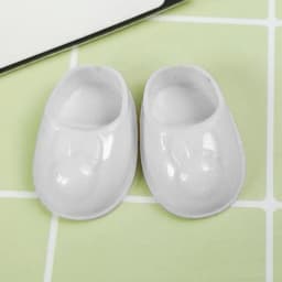 1 pairs Fashion Doll Shoes Boots PVC Cute Dolls Stand Other Accessories 10 Styles General-Purpose Doll Body Shoes for 17cm Dolls