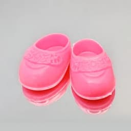 1 pairs Fashion Doll Shoes Boots PVC Cute Dolls Stand Other Accessories 10 Styles General-Purpose Doll Body Shoes for 17cm Dolls