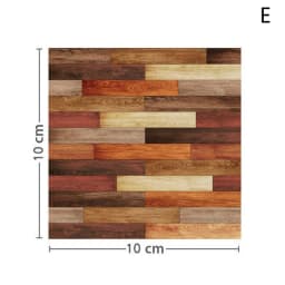 1:12 Dollhouse Miniature Wooden Floor Model Square Wallpaper Bathroom Living Room Decoration Toys Doll House Accessories