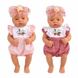 Doll Clothes for 16inch Reborn Baby Doll Sweater Outfits Set for 40cm Dolls Lovely Doll Clothes Accessories Girls Birthday Gifts