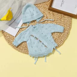 Doll Clothes for 16inch Reborn Baby Doll Sweater Outfits Set for 40cm Dolls Lovely Doll Clothes Accessories Girls Birthday Gifts