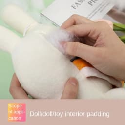 High-elasticity 3D Hollow PP Cotton Wool Filler Stuffing DIY Handmade Toy Polyester Stuffing Sofa Bed Cushion Pad Plush Toys