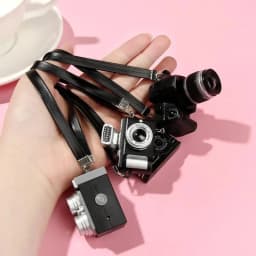 1Pc 1/6 1/8 1/12 Dollhouse Miniature Digital SLR Camera For labubu for upset duck Dolls House Decoration Accessory