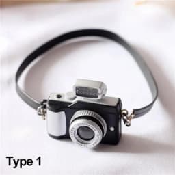 1Pc 1/6 1/8 1/12 Dollhouse Miniature Digital SLR Camera For labubu for upset duck Dolls House Decoration Accessory