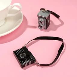 1Pc 1/6 1/8 1/12 Dollhouse Miniature Digital SLR Camera For labubu for upset duck Dolls House Decoration Accessory