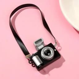 1Pc 1/6 1/8 1/12 Dollhouse Miniature Digital SLR Camera For labubu for upset duck Dolls House Decoration Accessory