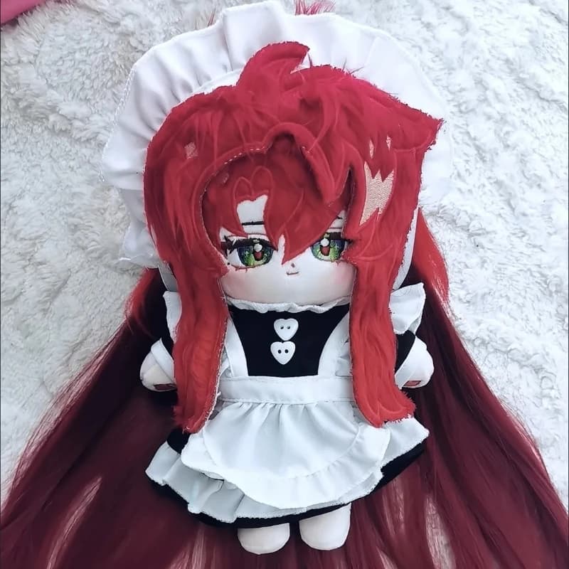 20cm Anime Game Honkai: Star Rail Argenti Kawaii Cosplay Soft Cotton Doll Body Cartoon Dress Up Clothing Toy Figures Fans Gift