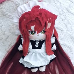20cm Anime Game Honkai: Star Rail Argenti Kawaii Cosplay Soft Cotton Doll Body Cartoon Dress Up Clothing Toy Figures Fans Gift