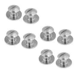 GZMO 8 Pack Scuba Dive Book Screws for Back Plate, Underwater Accessories Assembly Attachment Hardware