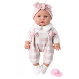 12inch 30cm Reborn Baby Dolls with Pink Clothes Pacifier Realistic Newborn Doll Vinyl Bebe Doll Toddler Children's Toy Kids Gift