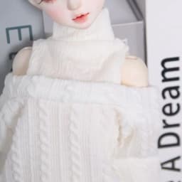 New 30/45/60cm Doll's Clothes for 1/3 1/4 1/6 Bjd Doll Loose Fitting Sweater Diy Girl Toys Dress Up Doll Accessories, No Doll