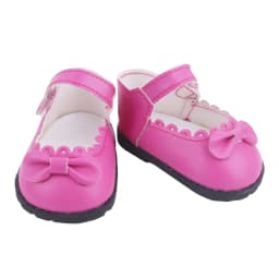 8CM Cute 55cm Reborn Girl Doll Shoes MIni Leather Bowknot Doll Shoes For 22-Inch Baby New Born Girl Dolls Accessories Cotton Toy