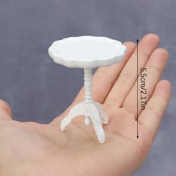 1Pc Vintage Miniature Furniture 1:12 Dollhouse Wood Table Multifunction Cabinet Bookcase Model Toy Cupboard Dolls Accessories