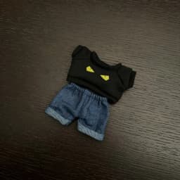 Labubu Doll Clothing - 15/17cm Streetwear Sweatshirt Set Hoodie & Matching Hat For Labubu I/II Generation Idol Dolls