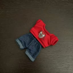 Labubu Doll Clothing - 15/17cm Streetwear Sweatshirt Set Hoodie & Matching Hat For Labubu I/II Generation Idol Dolls