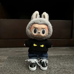 Labubu Doll Clothing - 15/17cm Streetwear Sweatshirt Set Hoodie & Matching Hat For Labubu I/II Generation Idol Dolls