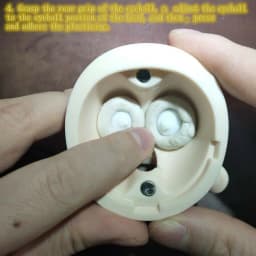 Wamami 6mm-24mm Full Size Dimensions Red Twinkling Ruby Glass Eyes Eyeball BJD Doll Dollfie Reborn Making Crafts