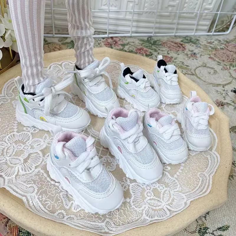 New 30/45/60cm Doll's Clothes for 1/3 1/4 1/6 Bjd Doll Colorful sports shoes Diy Girl Toys Dress Up Doll Accessories, No Doll