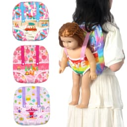 Dolls Out Going Carry Bag Backpack Strap For 43 CM Born Baby Doll Clothes Accessories,18 Inch American Doll Girl's Toys,Gift