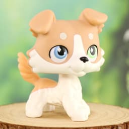 Custom Collie Shorthair Cats Made OOAK Puppy Lot Collection Figure Kids Boys Girls Birthday Set