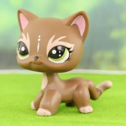 Custom Collie Shorthair Cats Made OOAK Puppy Lot Collection Figure Kids Boys Girls Birthday Set