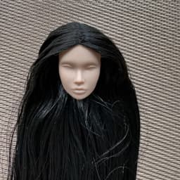 Vintage 1/6 PP Nadja Doll Heads Fashion Doll Head Make Up Practice DIY Toy Parts Girls Birthday Gifts