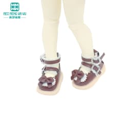 Fits 30cm 1/6 BJD YOSD MYOU Doll Fashion White High Boots, Lace Shoes Toys Gift