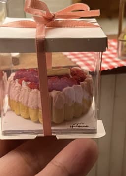 Handmade Premium Mini Food Set - Sandwich/Cake/Rainbow Cake/Hot Dog | Artisan Dollhouse Decor | Customizable Baking Miniatures
