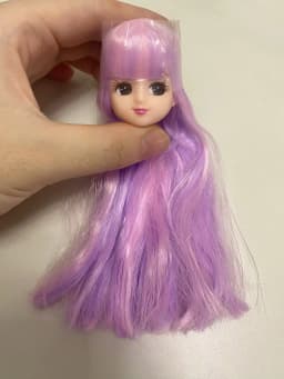 beautiful new head for licca for girl